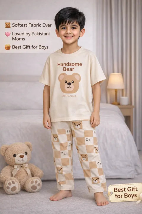 Stylish T-Shirt & Trouser Set for Boys | Age 7-14 Years