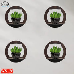 Premium Cat Shape Wooden Floating Shelf |