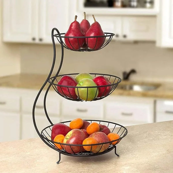 Multi-Purpose Stainless Steel Fruit and Vegetable Basket