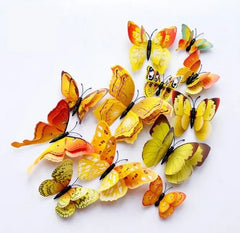 3D Magnetic Butterflies Wall Decor
