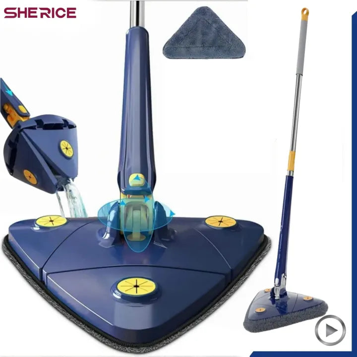 Microfiber Mop For Floor 3 Sided