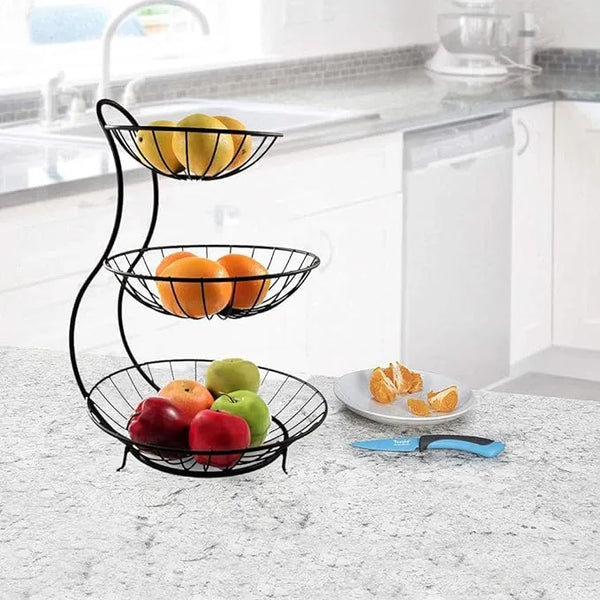 Multi-Purpose Stainless Steel Fruit and Vegetable Basket