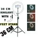LED Ring Light Tripod Stand for Phone & Camera