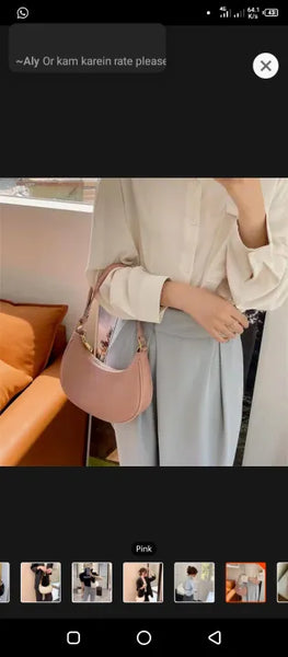 Modern Stylish Shoulder Purse 3D Model