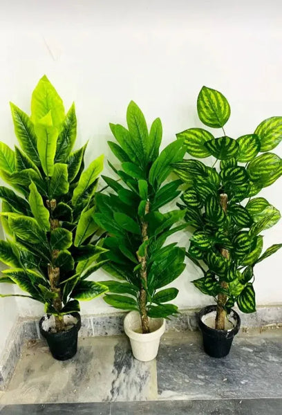 3ft Artificial Indoor Plant with Pot