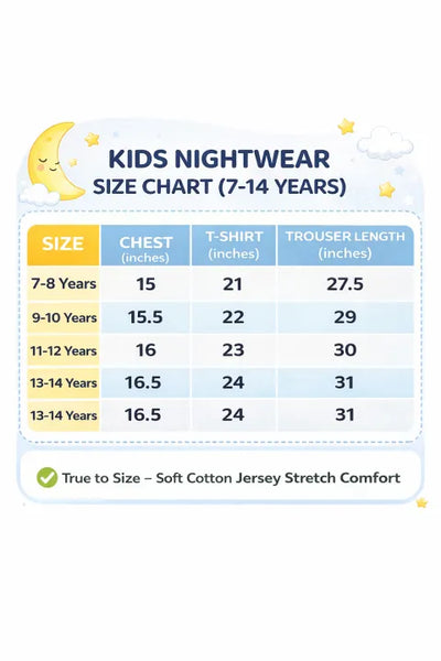 Stylish T-Shirt & Trouser Set for Boys | Age 7-14 Years