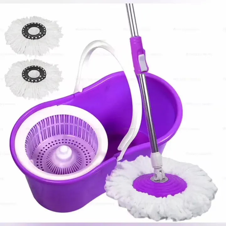 Premium 360° Spin Mop with Bucket