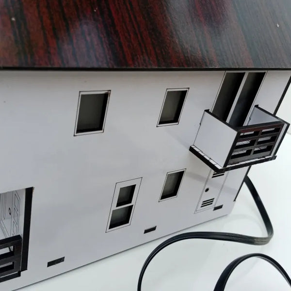 Modern Wooden House 3D Model