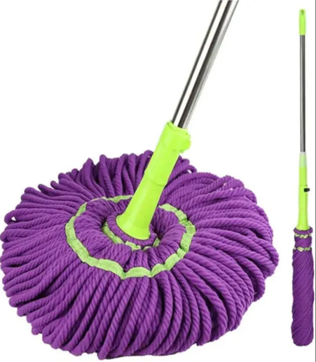 46.4-Inch Round Microfiber Squeeze Mop |