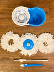 Premium 360° Spin Mop with Bucket