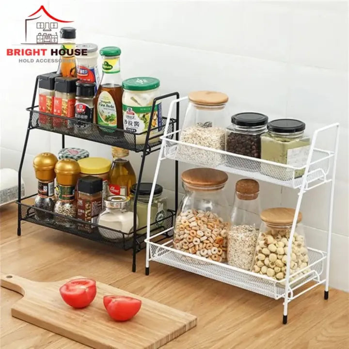 Kitchen Countertop Spice Rack Organizer |