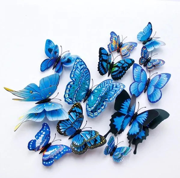 3D Magnetic Butterflies Wall Decor