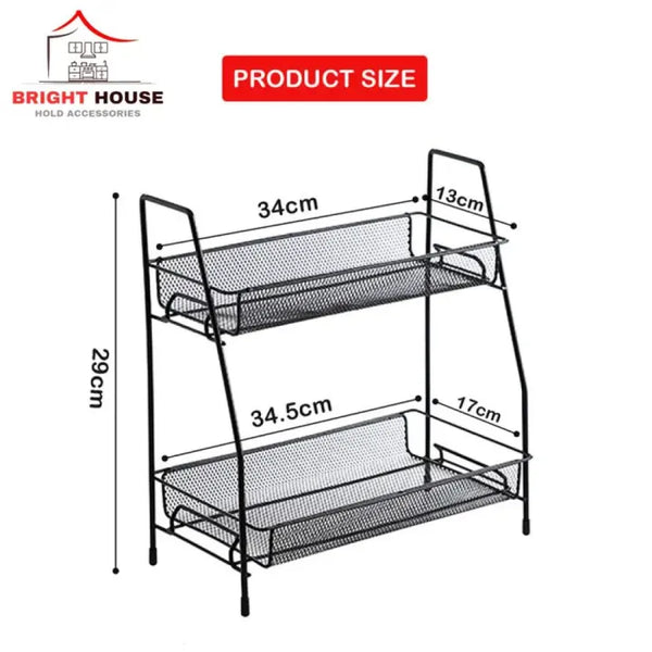 Kitchen Countertop Spice Rack Organizer |
